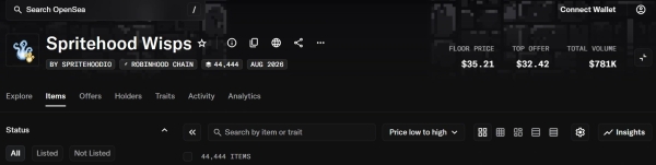 Соучредитель Pudgy Penguins КолeThereum распродал 44 444 NFT на платформе Robinhood Chain